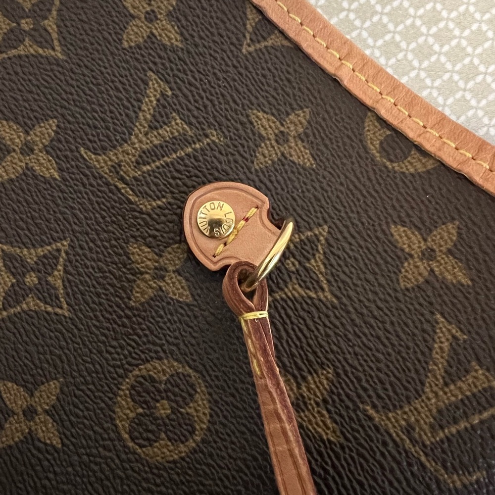 Louis Vuitton Brown Monogram Tote - Picture 6 of 8